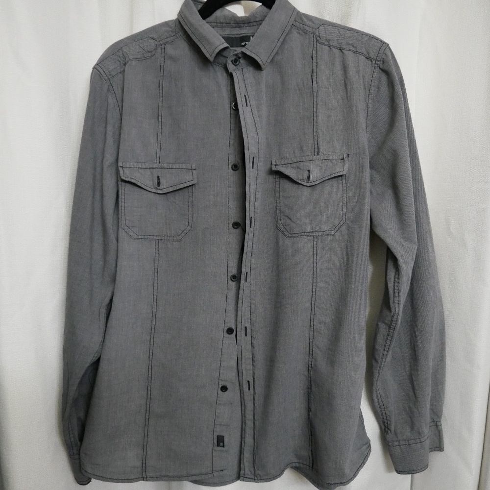 Cotton On Mens Long Sleeve Button up Shirt Size Large